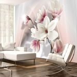 Paris Prix Papier Peint  White Magnolias. Coloris disponibles : Multicolore