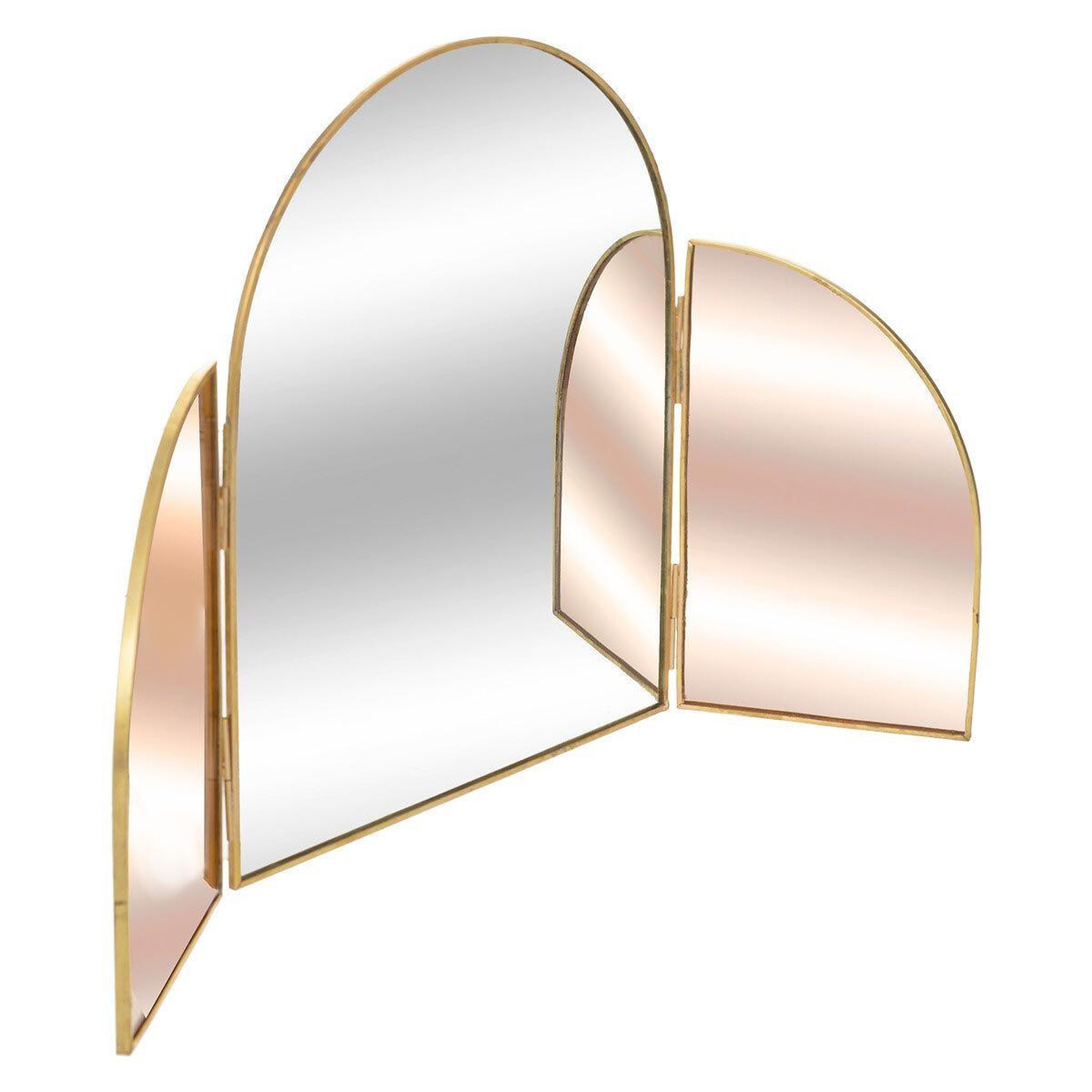 Voir la diapositive 2 : ATMOSPHERA Miroir à poser  le collectionneur  40cm rose