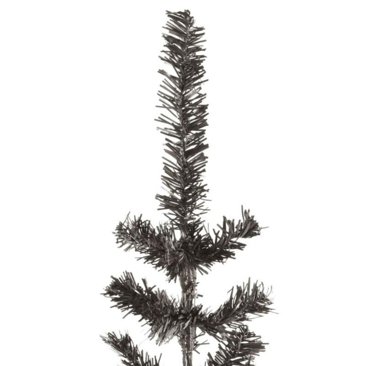VIDAXL Sapin de Noël étroit Noir 240 cm