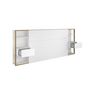 Voir la diapositive 9 : Tête de lit pour lit 140 ou 160 cm avec rangements PAM