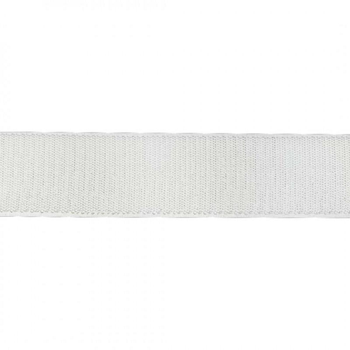 ESPACE-BRICOLAGE Bande adhésive auto-agrippante crochet 25mm x 1m - blanc