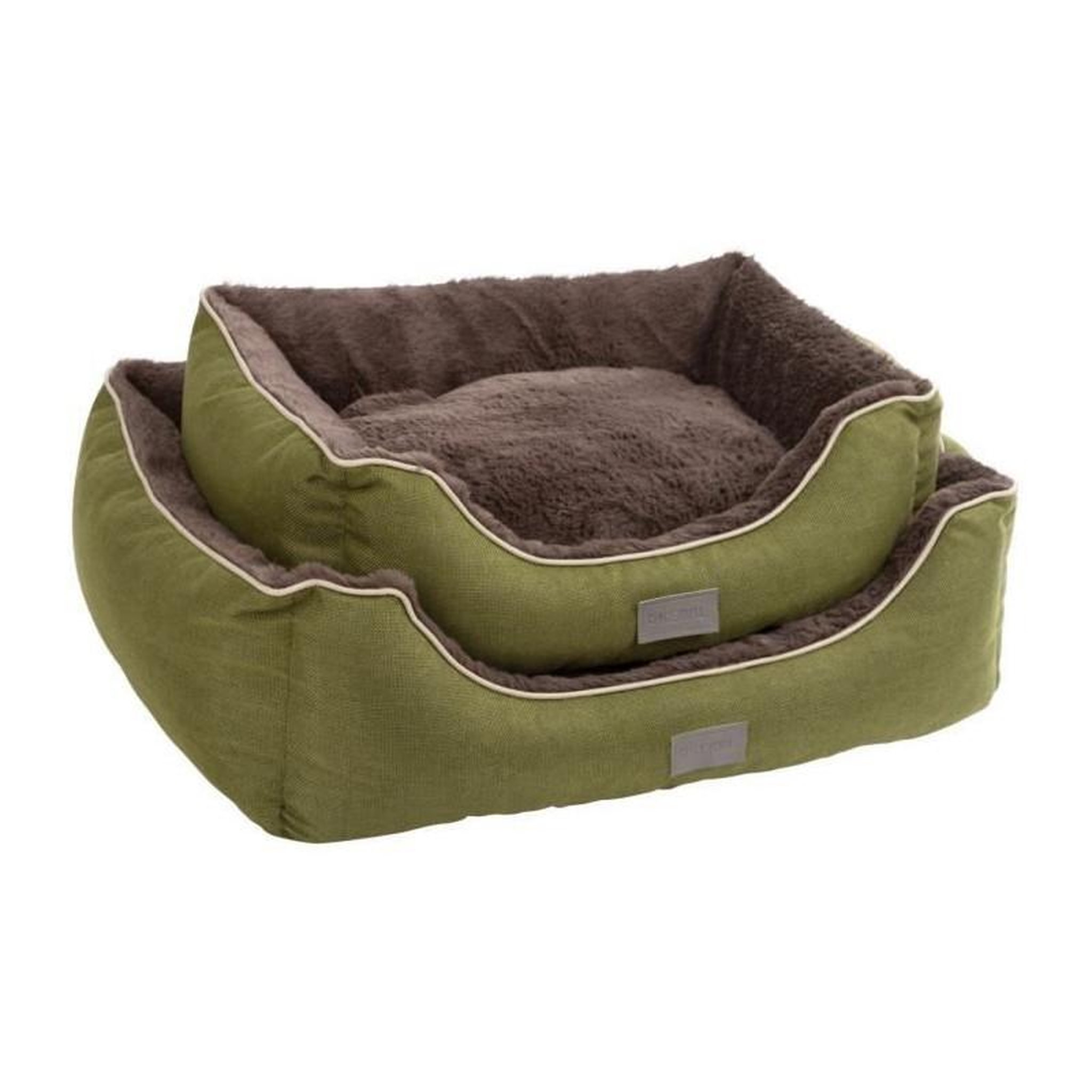 Voir la diapositive 3 : KERBL Corbeille - KERBL - Samuel - Gris/Gris foncé - 50x40x15cm
