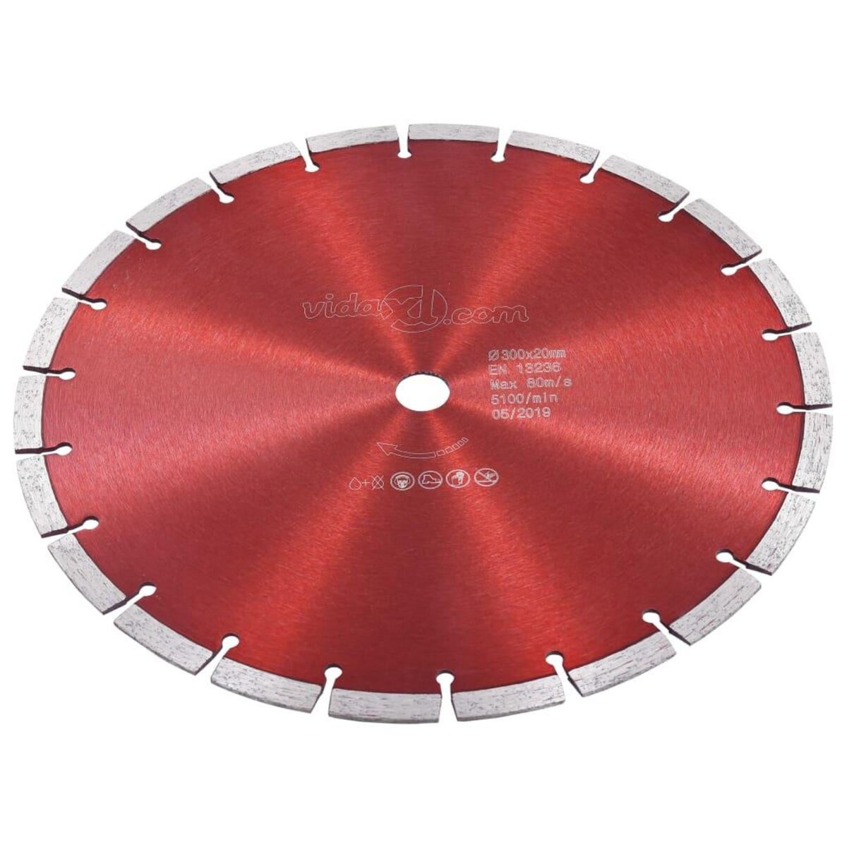 VIDAXL Disque de coupe diamante Acier 300 mm