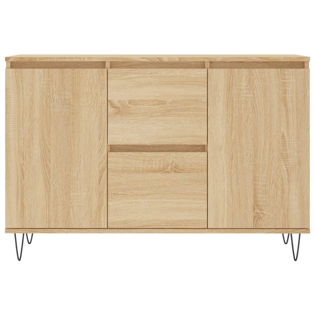 VIDAXL Buffet chene sonoma 104x35x70 cm bois d'ingenierie