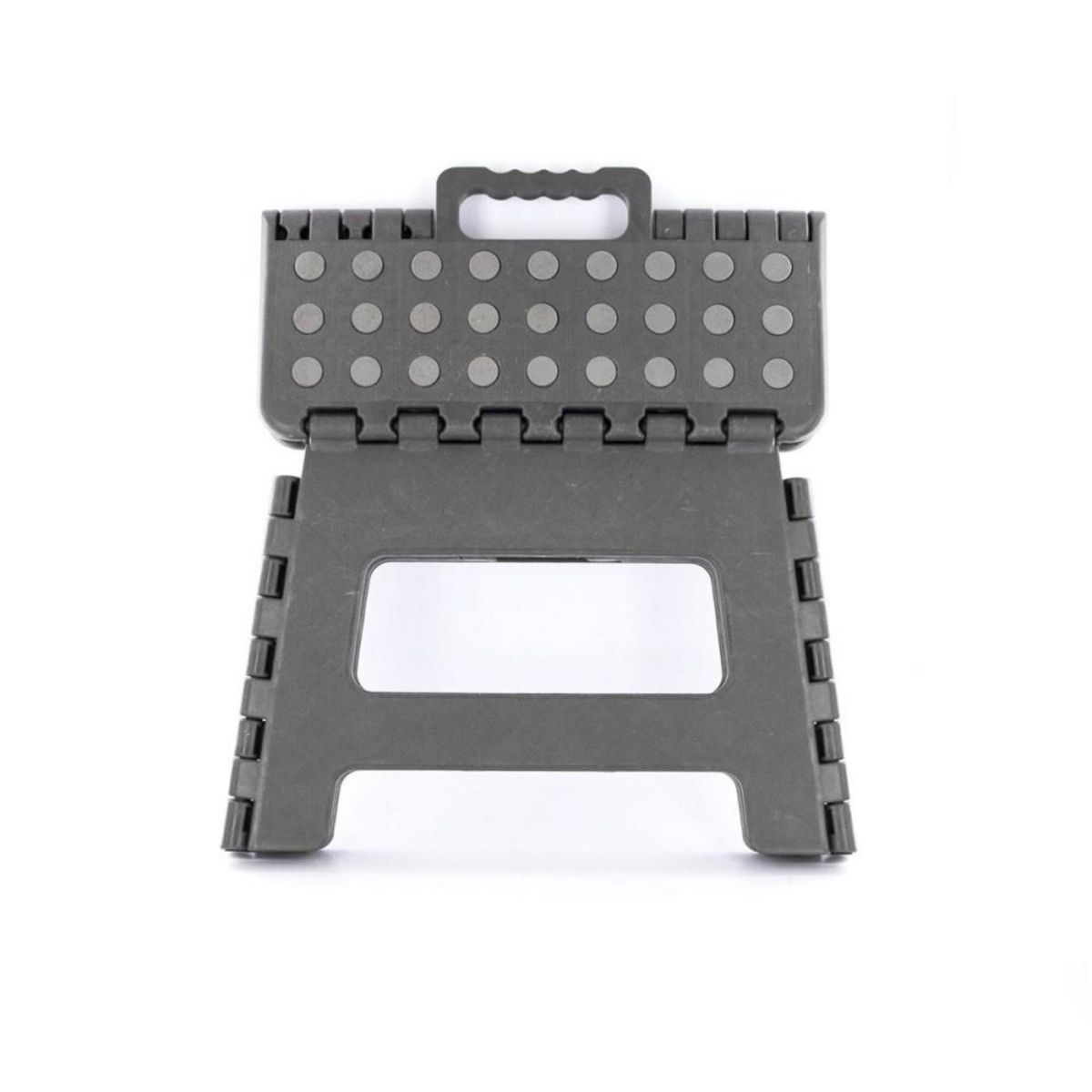 The Home Deco Factory Marche pied pliable compact gris