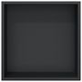 Voir la diapositive 4 : VIDAXL Niche de douche noir mat 32x32x9 cm acier inoxydable