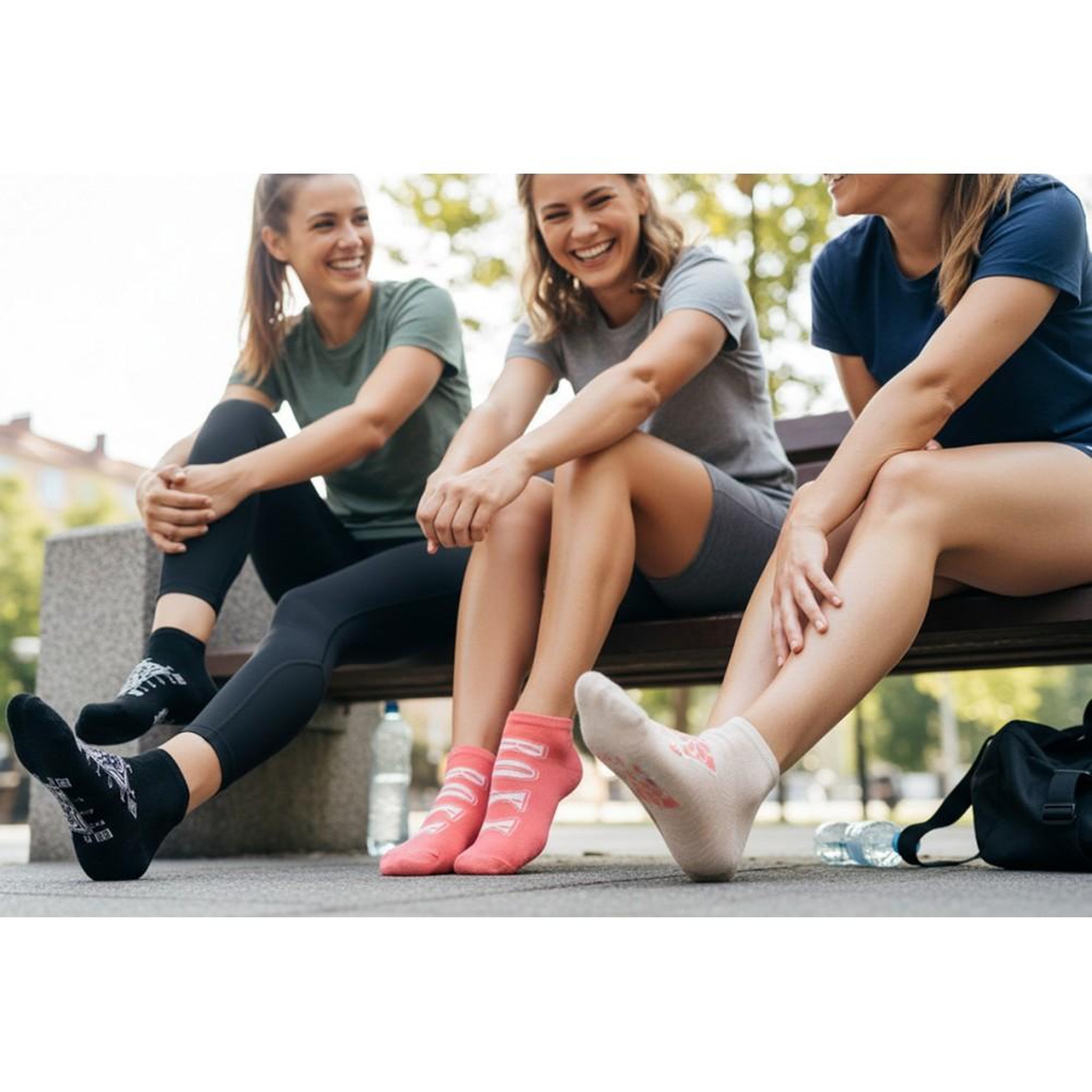 Voir la diapositive 3 : ROXY ROXY Lot Chaussettes Courtes Sneaker– Pack de 6 Paires