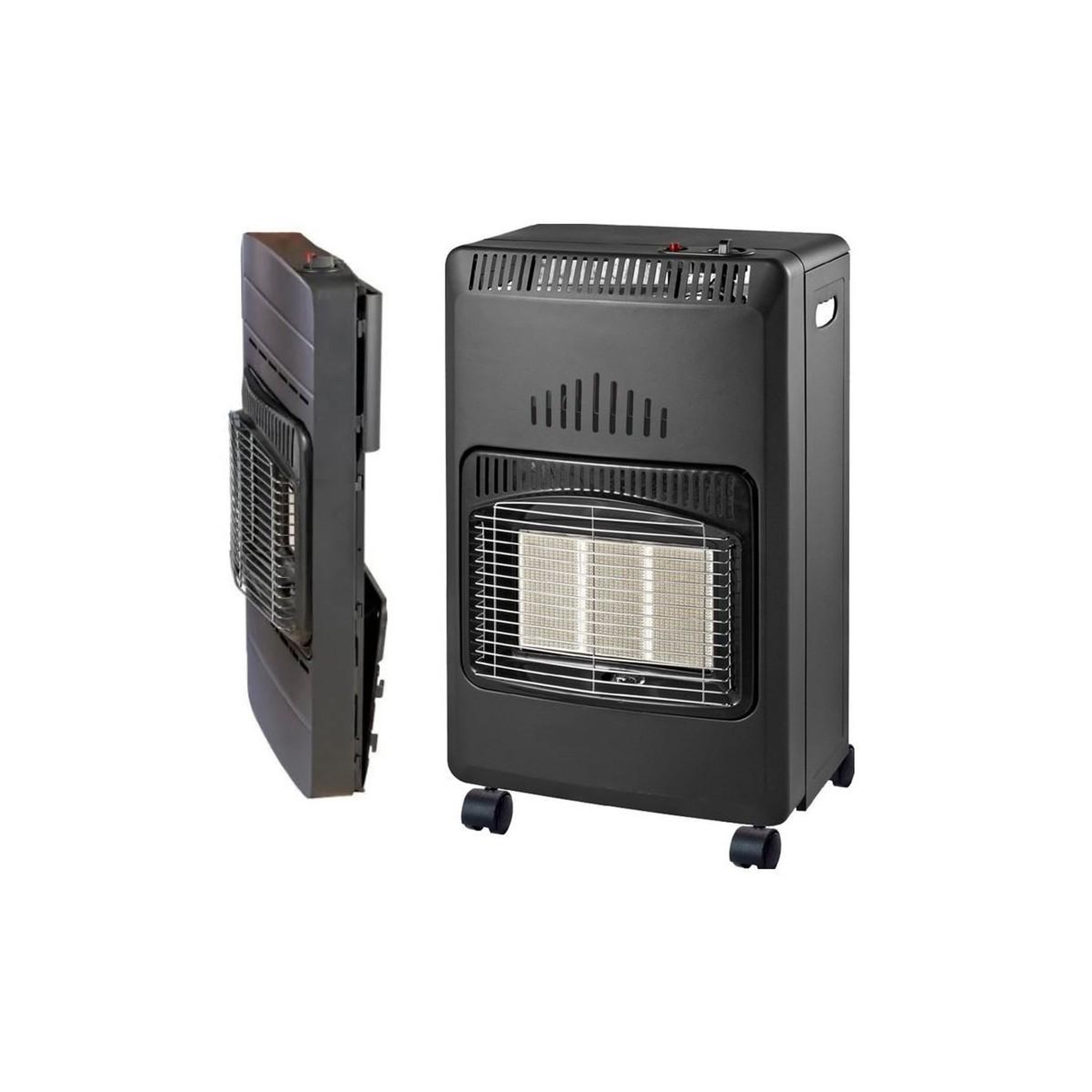 Voir la diapositive 1 : NIKLAS Poele à gaz Infrarouge 4200W Nova Chauffage d'appoint Piezo Volume 120 m3 Pliable NIKLAS