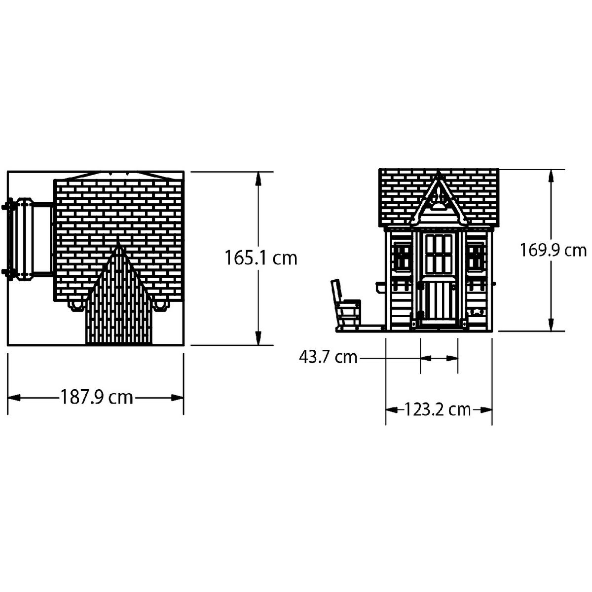 PRAGMA Maisonnette bois Victorian