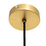 Voir la diapositive 2 : ATMOSPHERA Lampe Suspension en Métal  Rosie  38cm Or