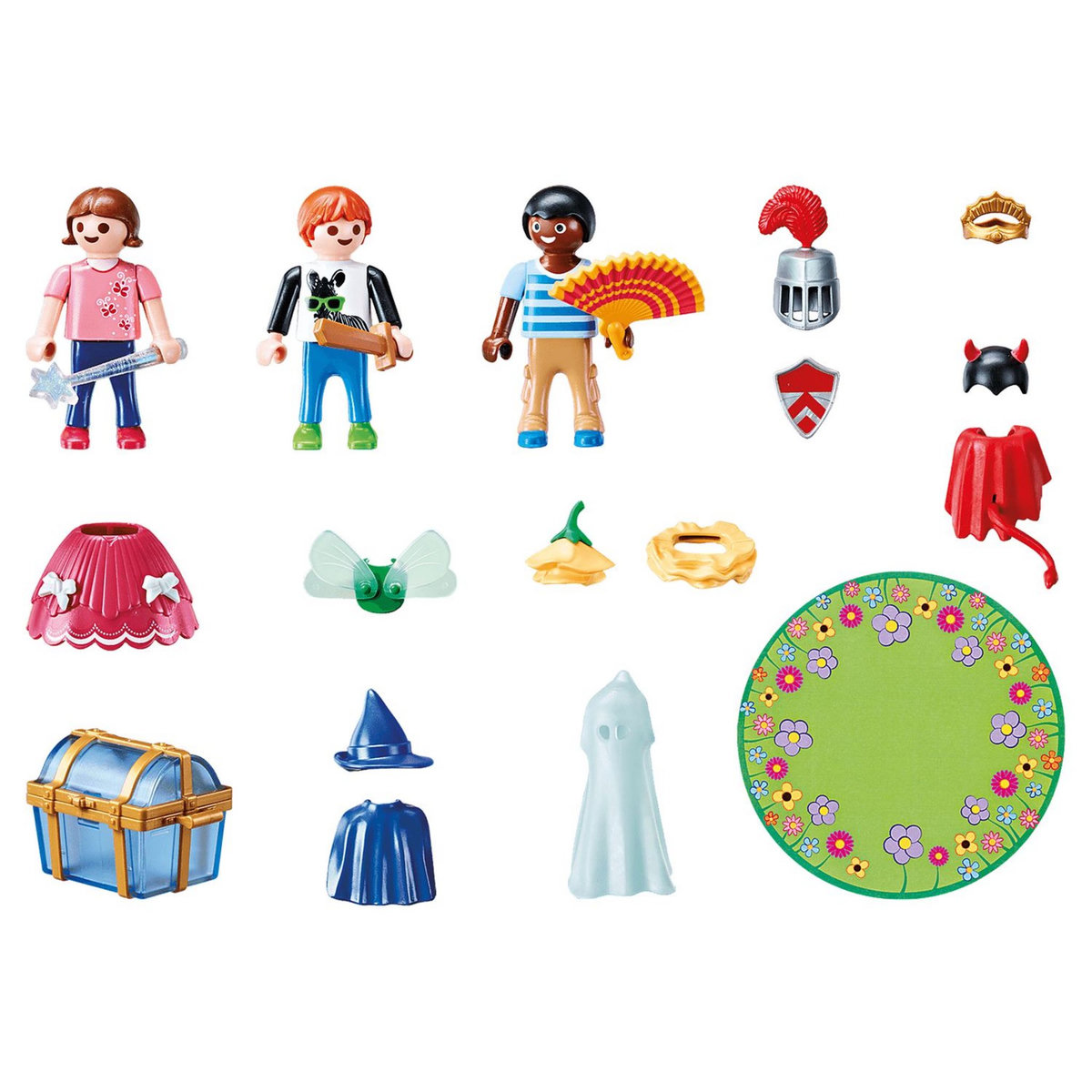 PLAYMOBIL 70283 - City Life - Enfants et malle de déguisements
