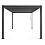 Voir la diapositive 6 : BEST MOBILIER Cherry - pergola bioclimatique - aluminium - 4x3m - gris anthracite