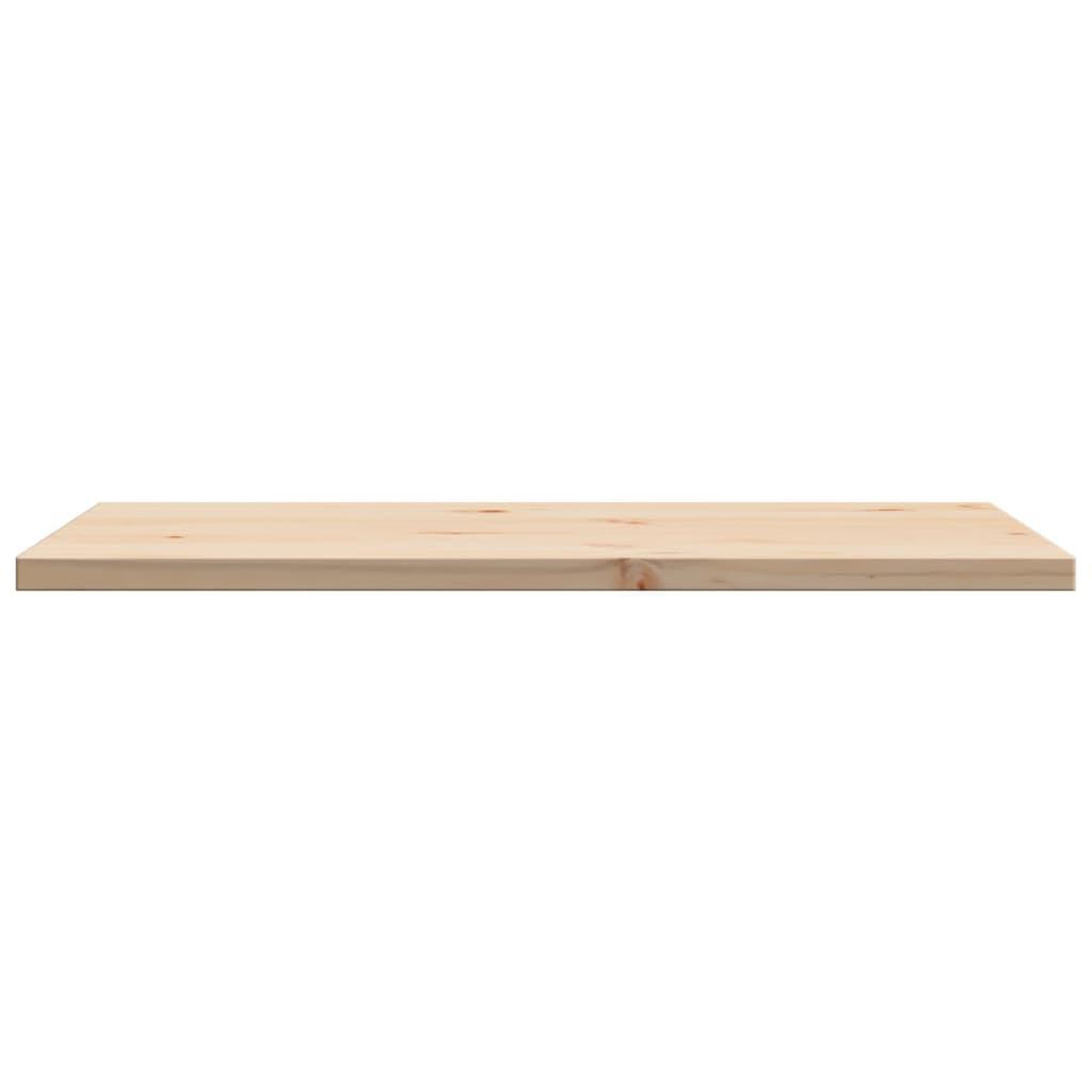 Voir la diapositive 5 : VIDAXL Dessus de table 80x50x2,5 cm rectangulaire bois de pin massif