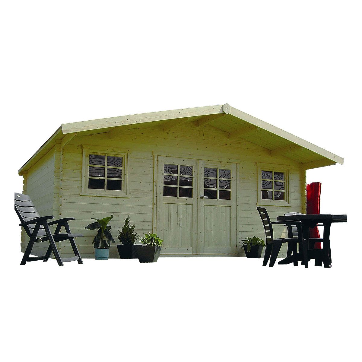 SOLID SUPERIA Abri chalet de jardin bois - 19.71m² - ZURICH 2