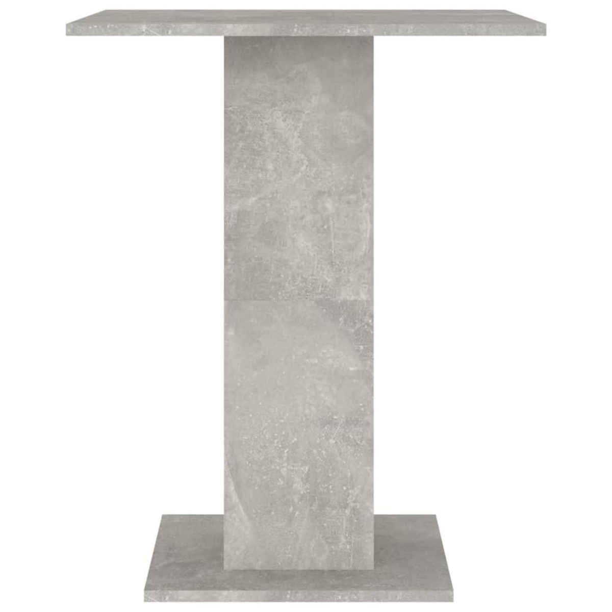 VIDAXL Table de bistro Gris beton 60x60x75 cm Bois d'ingenierie