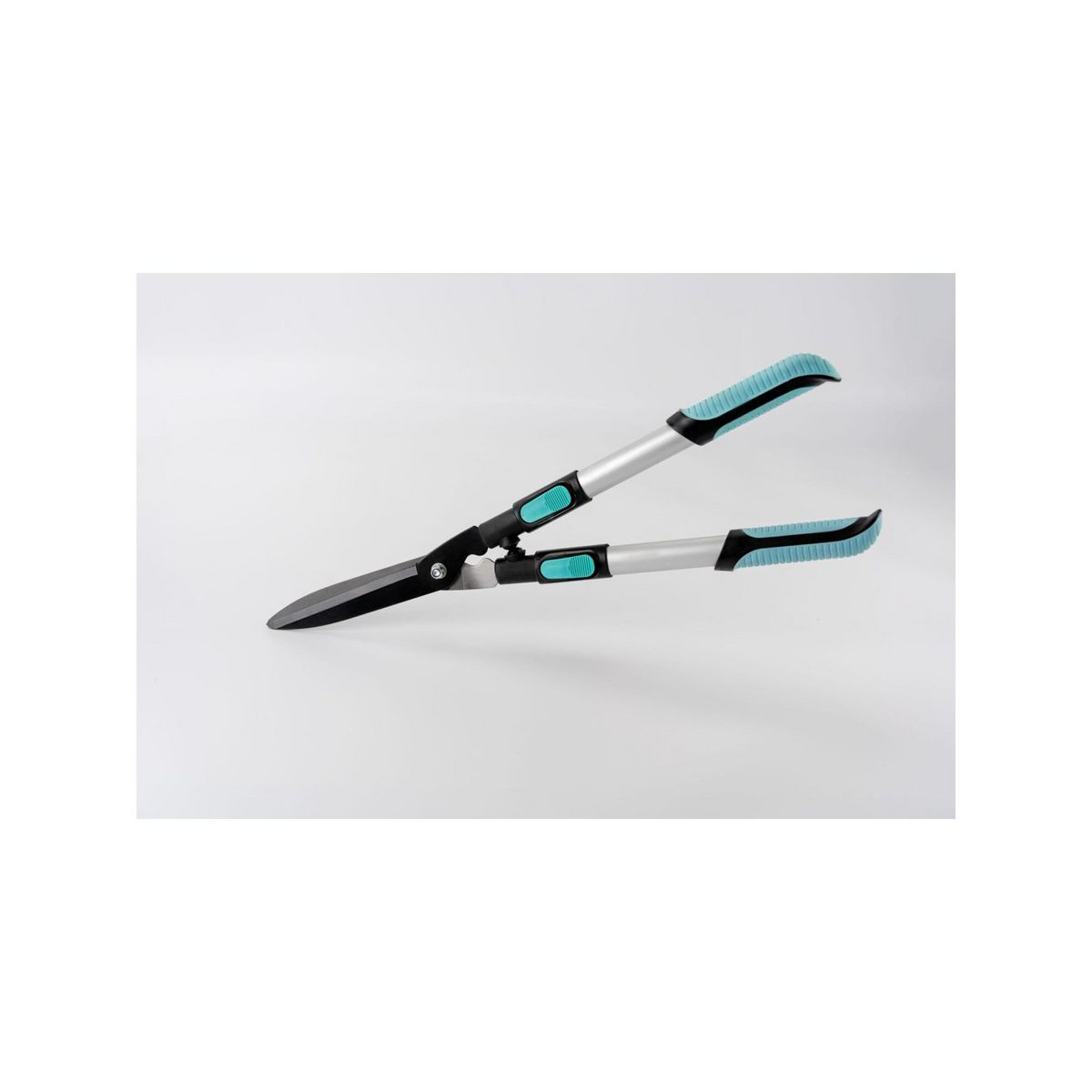 SUAN Cisaille à haie lame droite - Suan - Manche télescopique - Dimensions : 62-80 x 19-25 x 3 cm