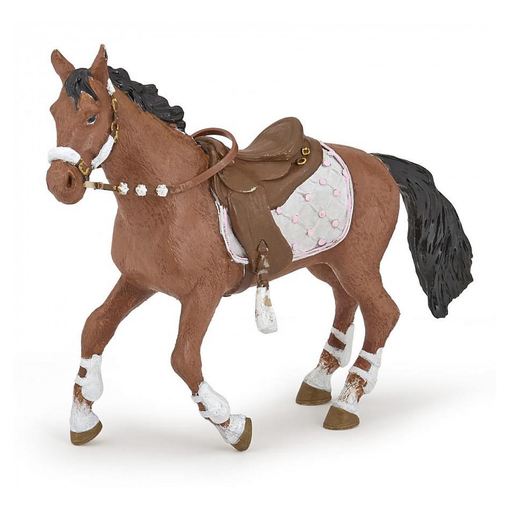 Papo 51553 Cheval de la cavalière fashion hiver