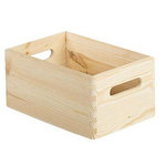 Astigarraga Caisse de rangement en bois 30x20x14cm - cbs302014