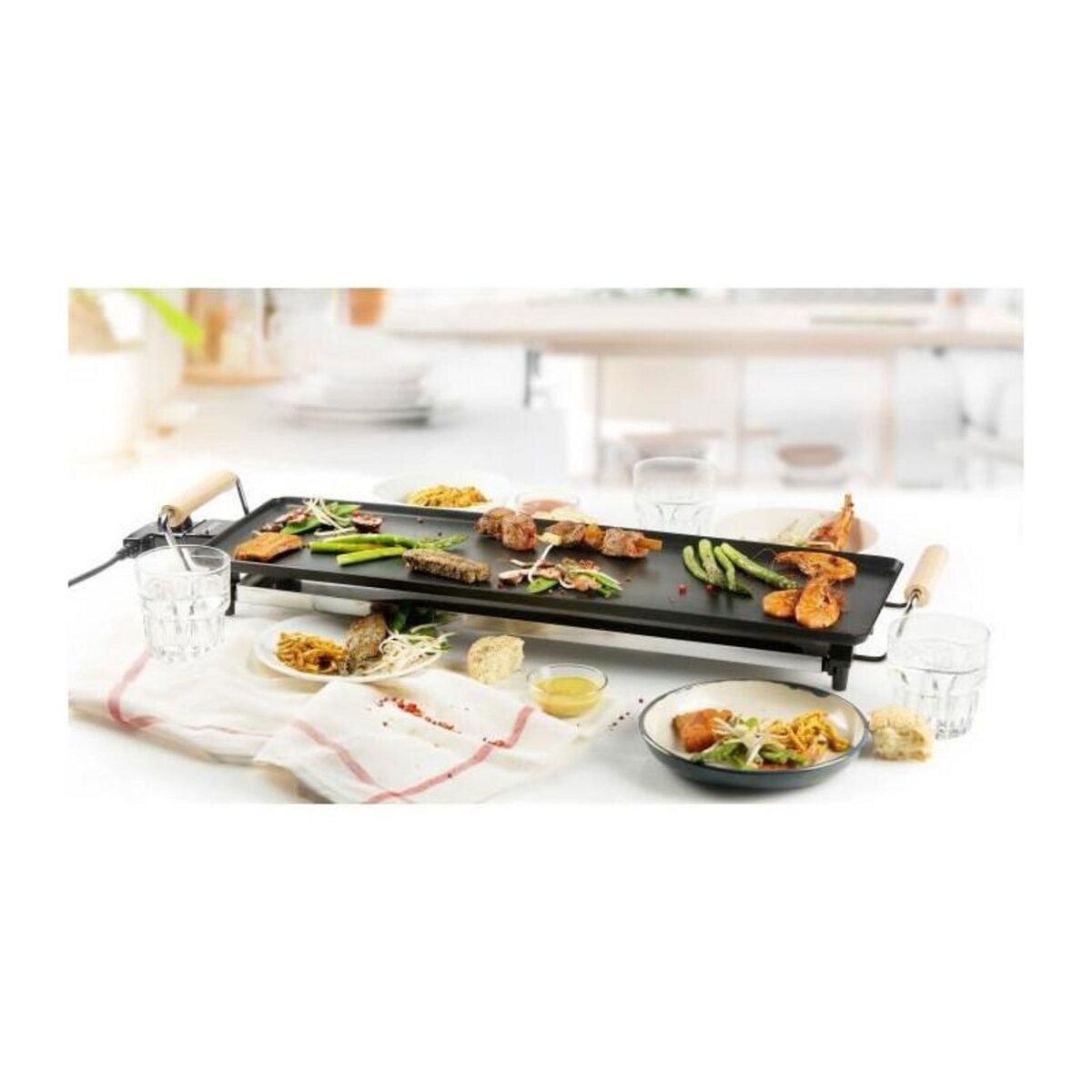 Domo Plancha Family XL - DOMO - DO8312TP - 70 x 22 cm