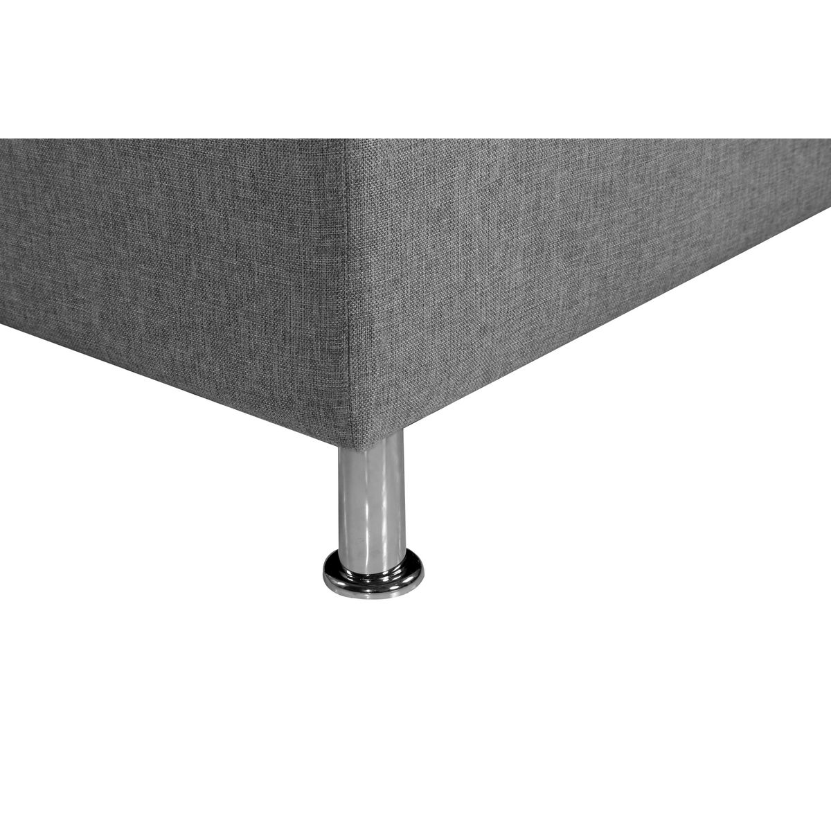 Canapé d'angle 4-5 places fixe avec LED - TOMY - angle gauche