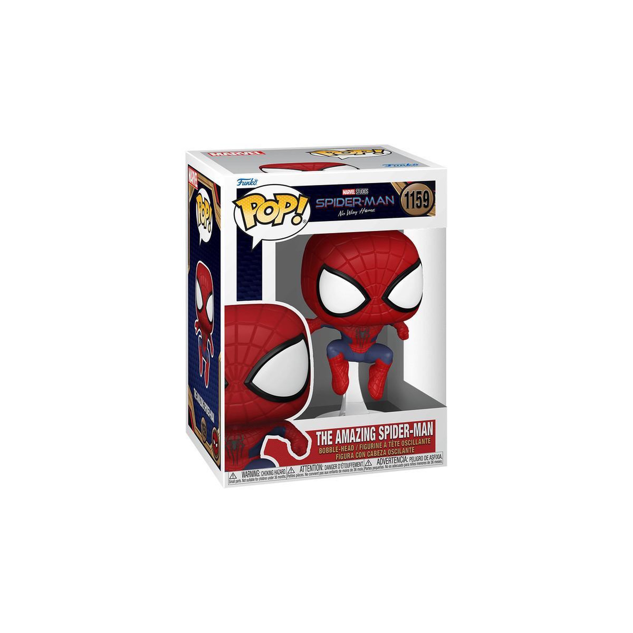 Voir la diapositive 3 : Funko POP Marvel SM NWH Leaping SM3