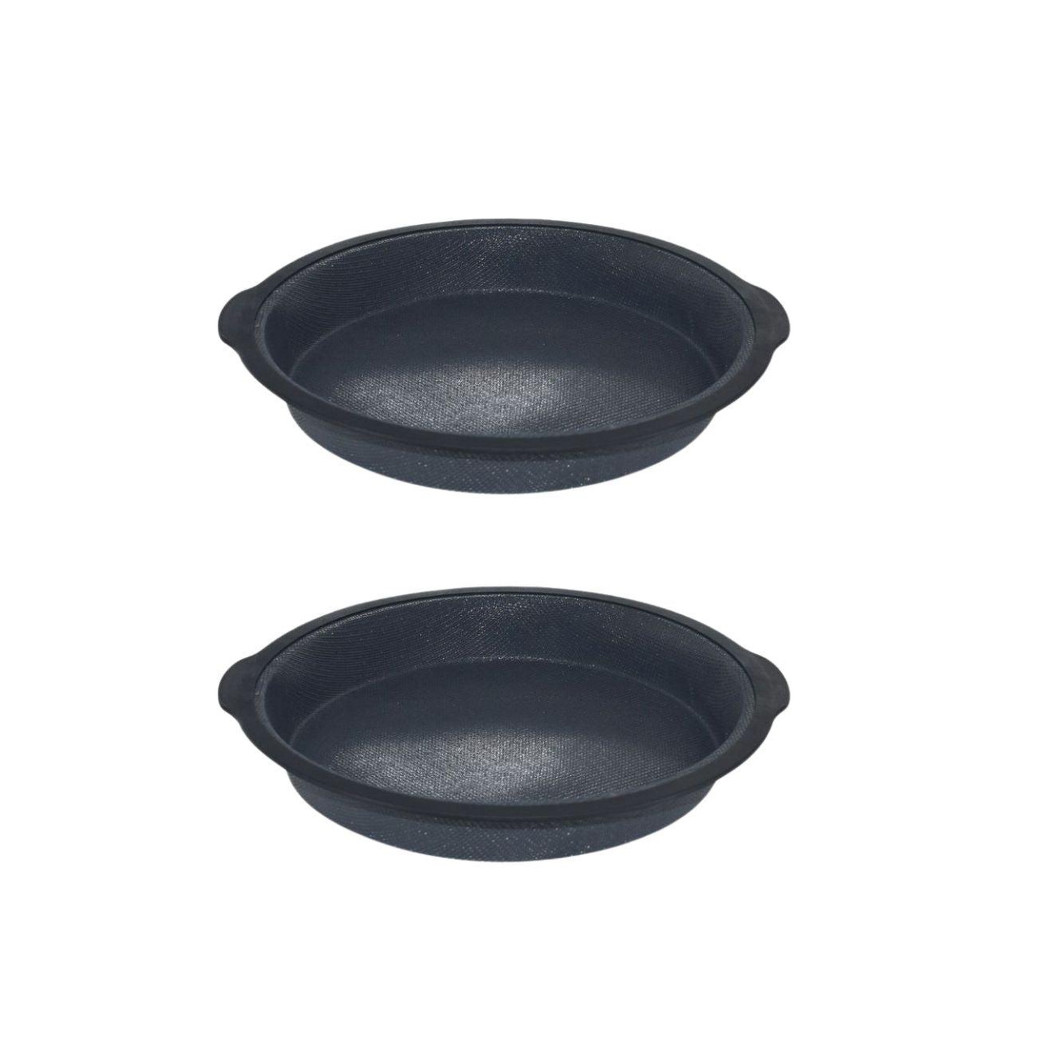 ZENKER Lot de 2 moules à gâteaux 25/25 cm en silicone fibre de verre silicone fibre de verre silicone fibre de verre zenker  silicone fibre de verre