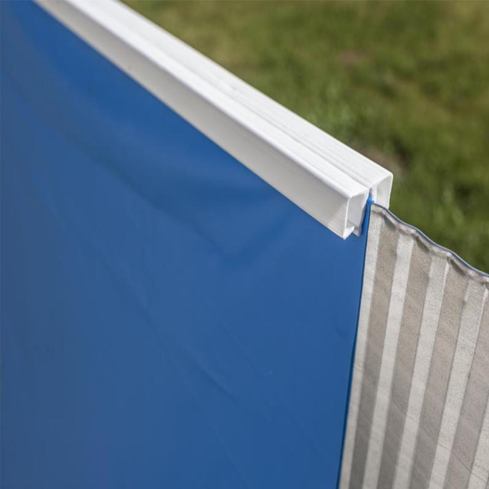 GRE Liner seul bleu pour piscine acier ovale 7,44 x 3,99 x 1,32 m - gré