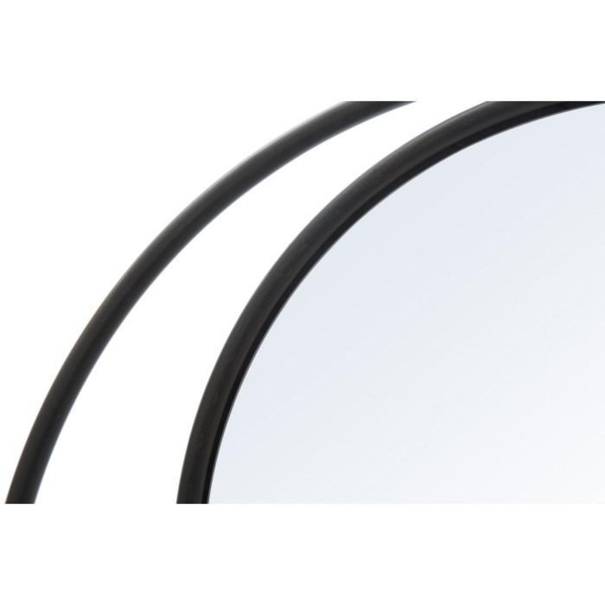 Paris Prix Miroir Mural Design  Industriel  80cm Noir