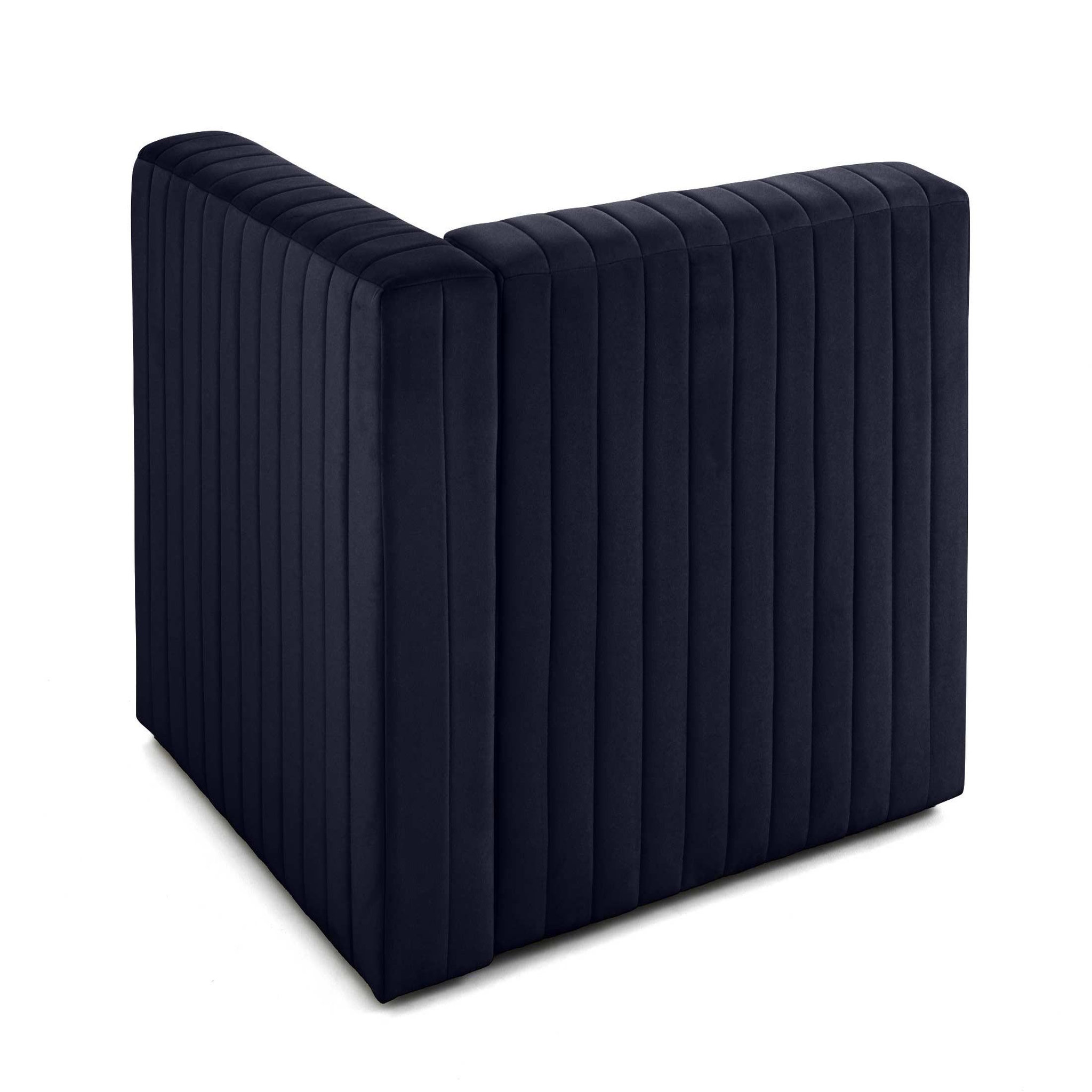 Voir la diapositive 4 : LISA DESIGN Nova - module d'assise droit - en velours