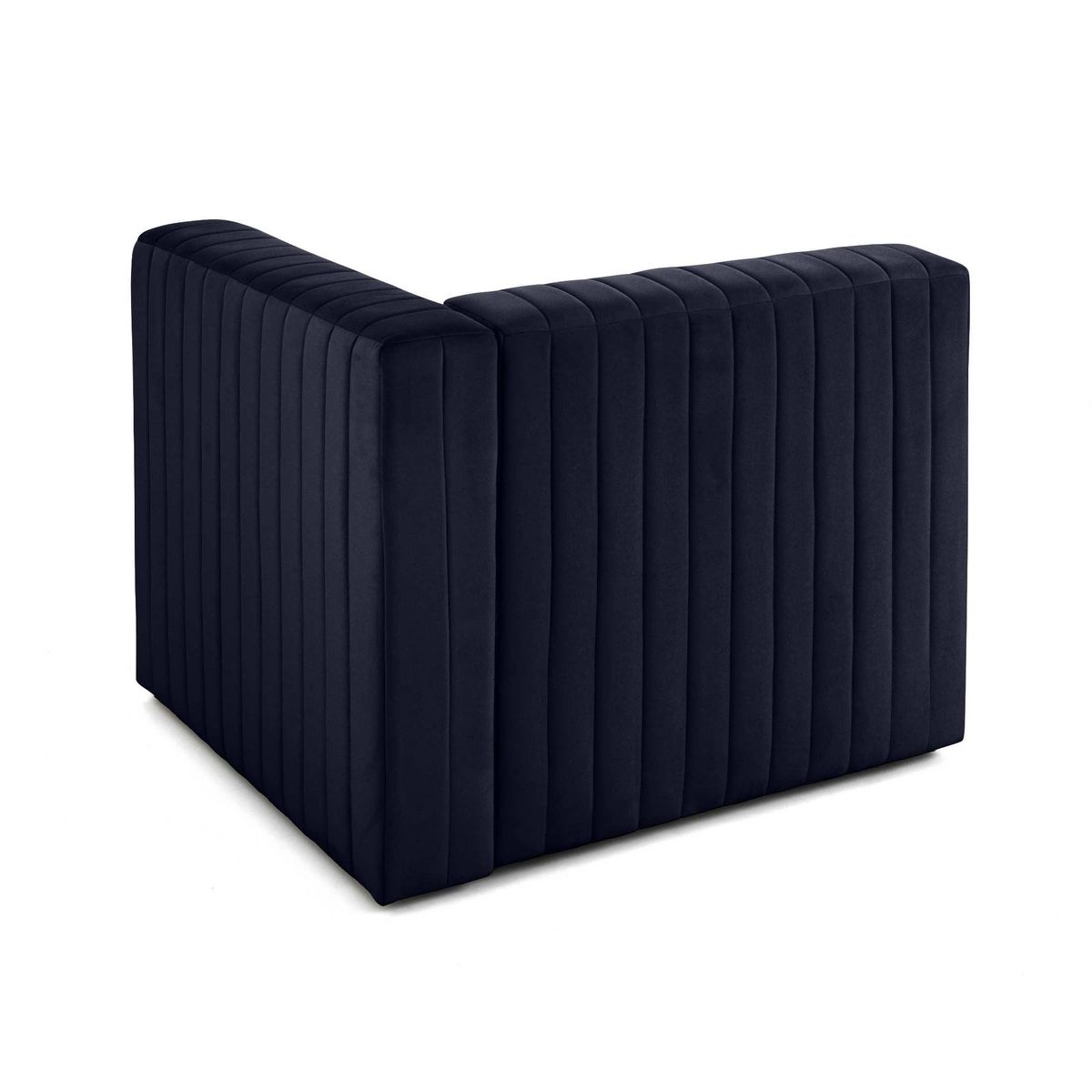 LISA DESIGN Nova - module d'assise droit - en velours