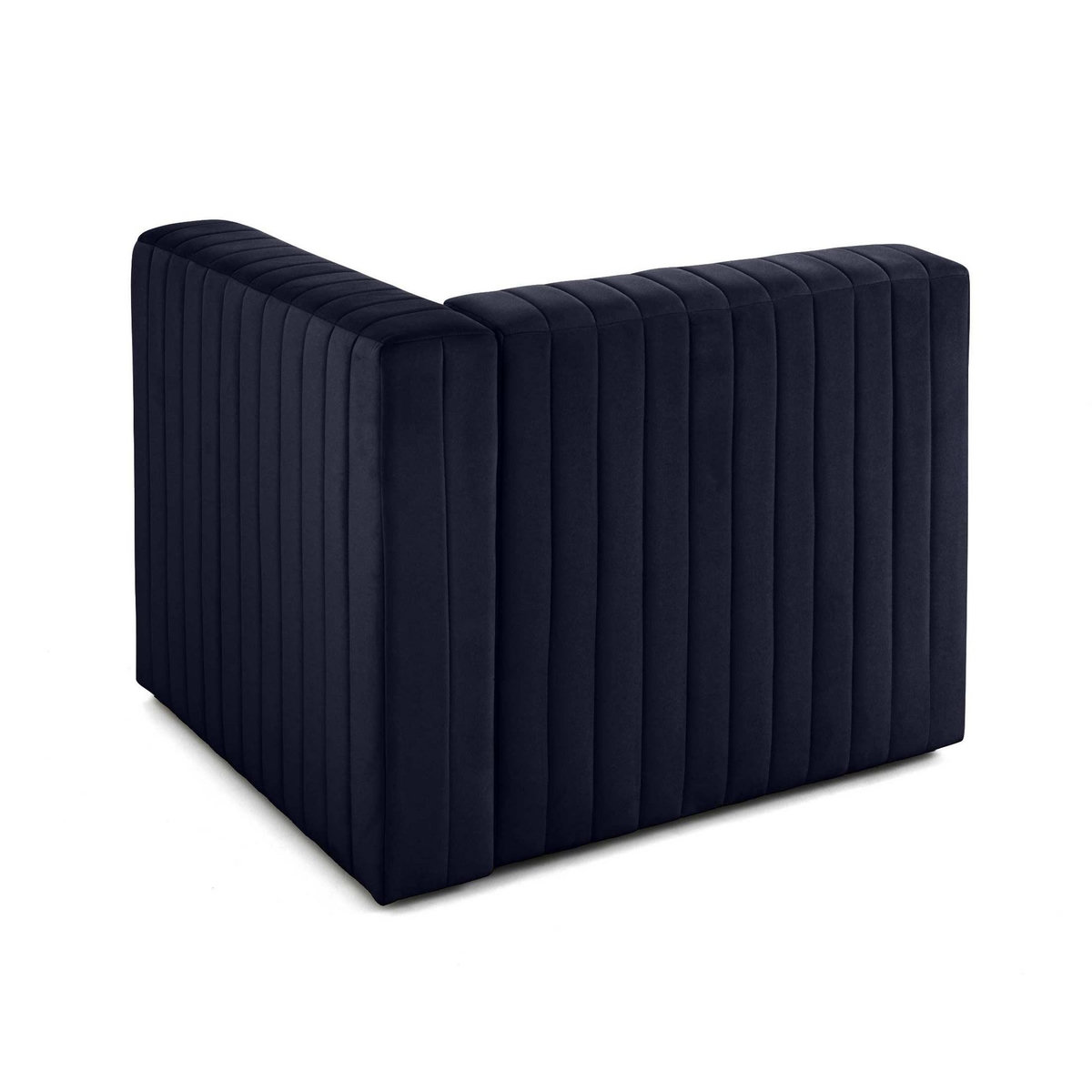 LISA DESIGN Nova - module d'assise droit - en velours