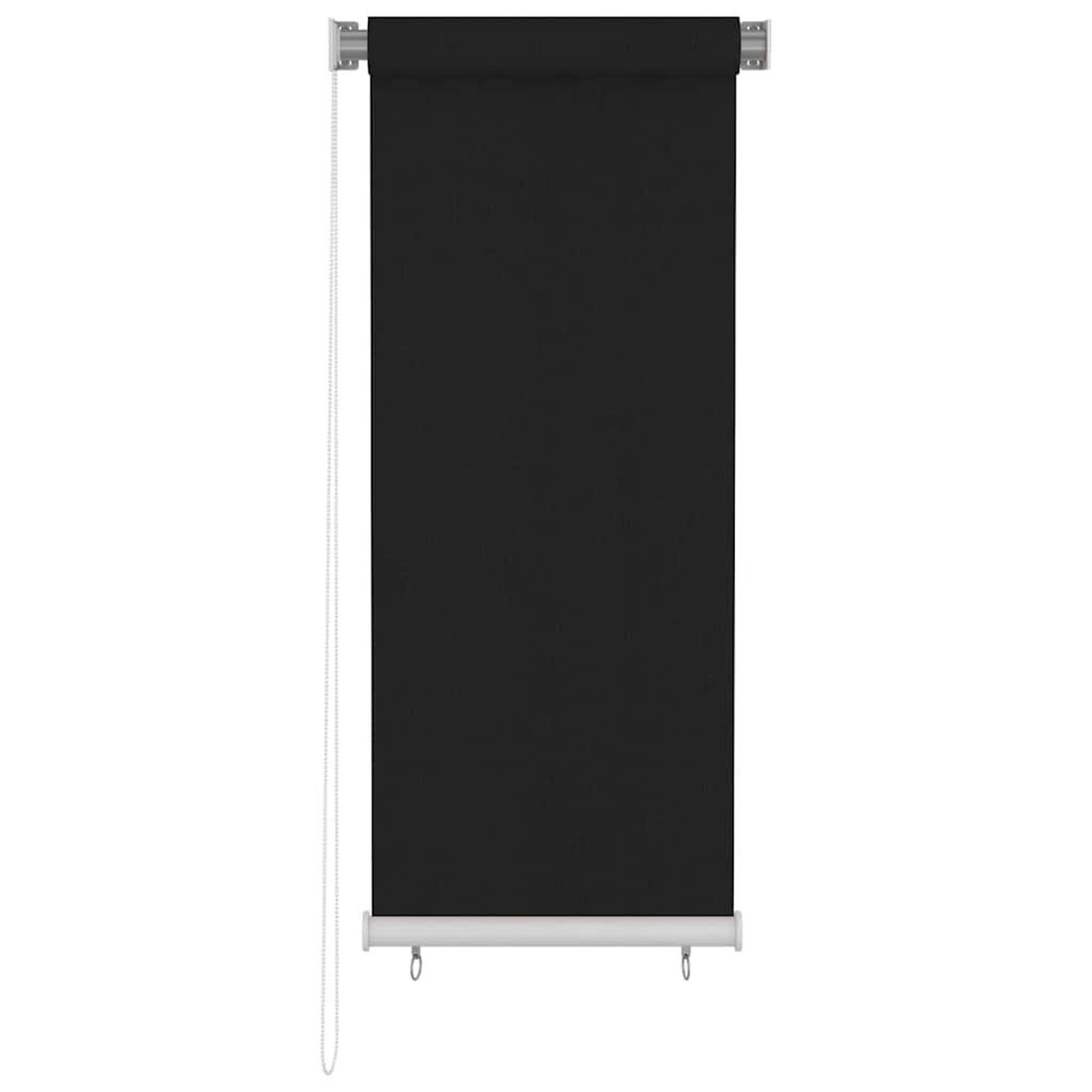 Voir la diapositive 2 : VIDAXL Store roulant d'exterieur 65 (l) x 140 (h) cm noir