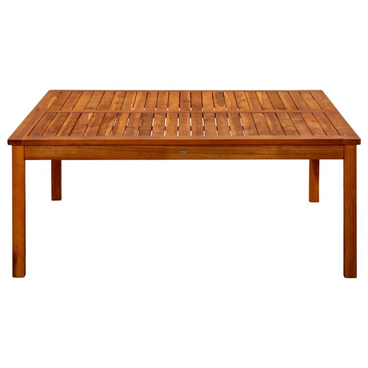 VIDAXL Table basse de jardin 110x110x45 cm Bois solide d'acacia