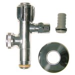 CENTRALE BRICO Robinet d'arrêt, mâle / mâle 12 x 17 mm 12 x 17 mm