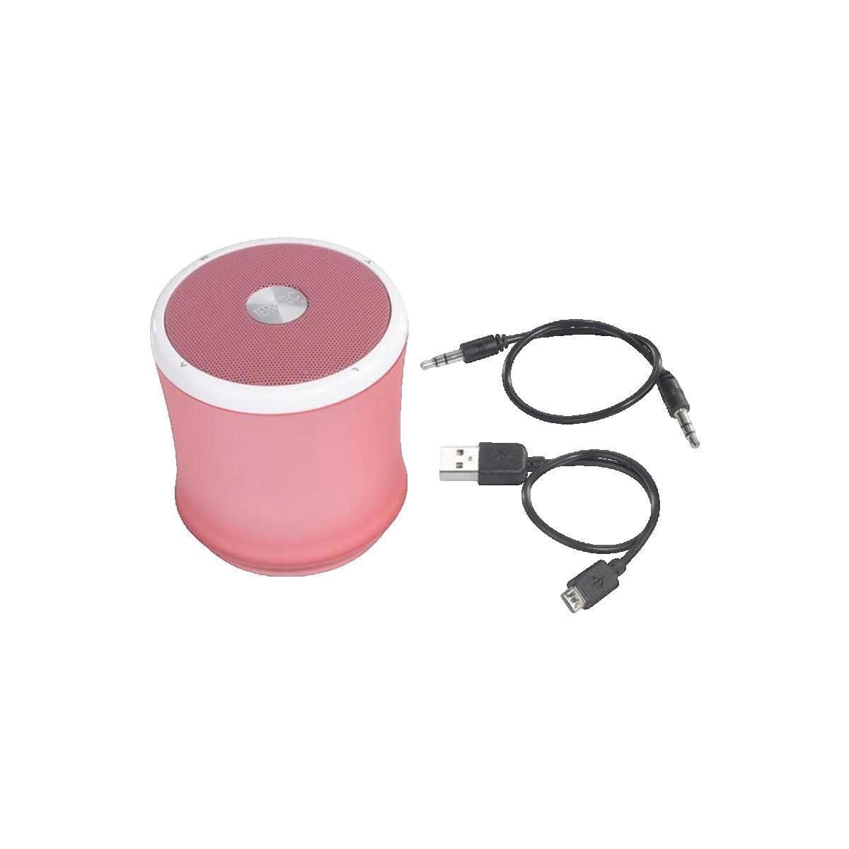Terratec Enceinte portable Bluetooth Terratec 145356 Rose