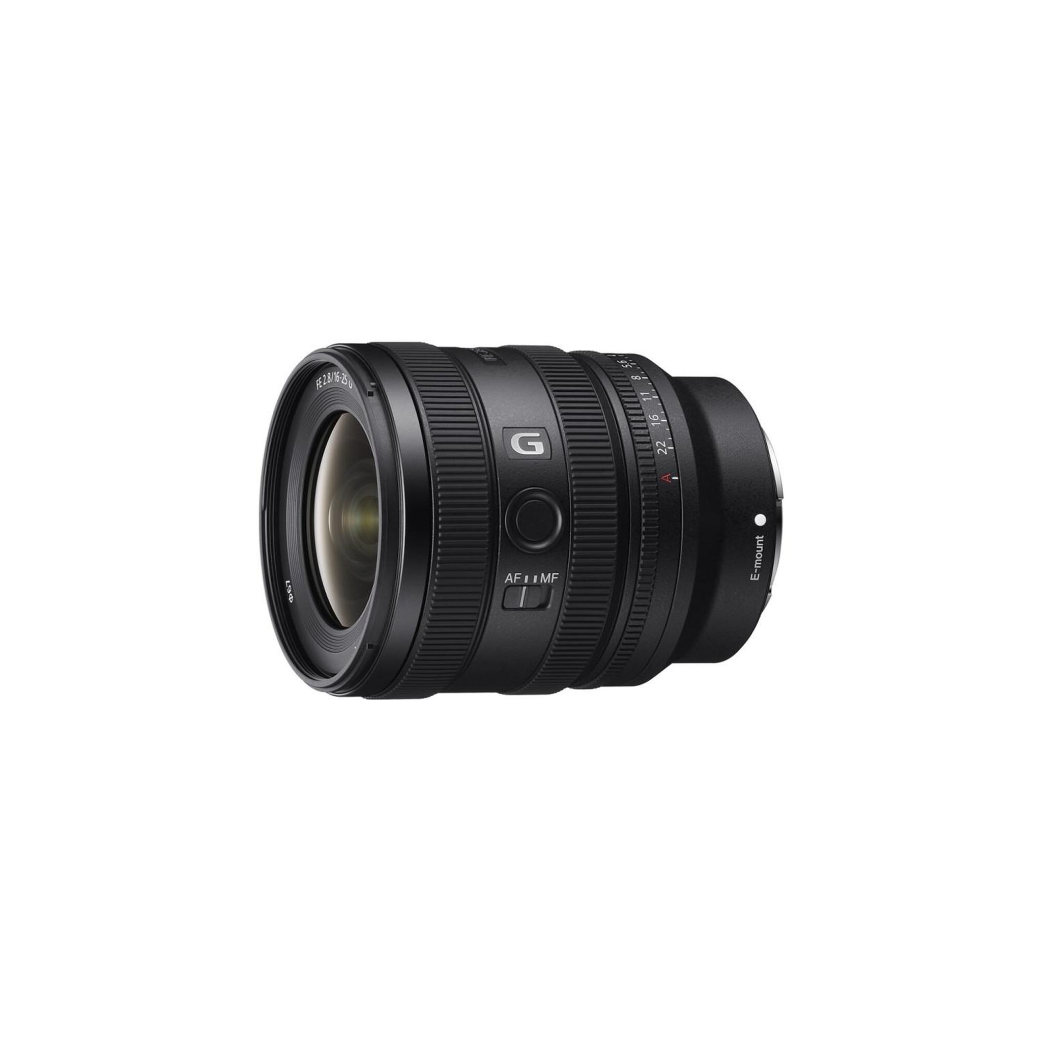 Voir la diapositive 2 : SONY Sony fe 16-25mm f2.8 g milc objectif large zoom noir