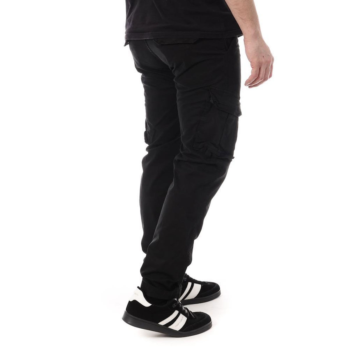 PANAME BROTHERS Pantalon Noir Homme Paname Brothers Live
