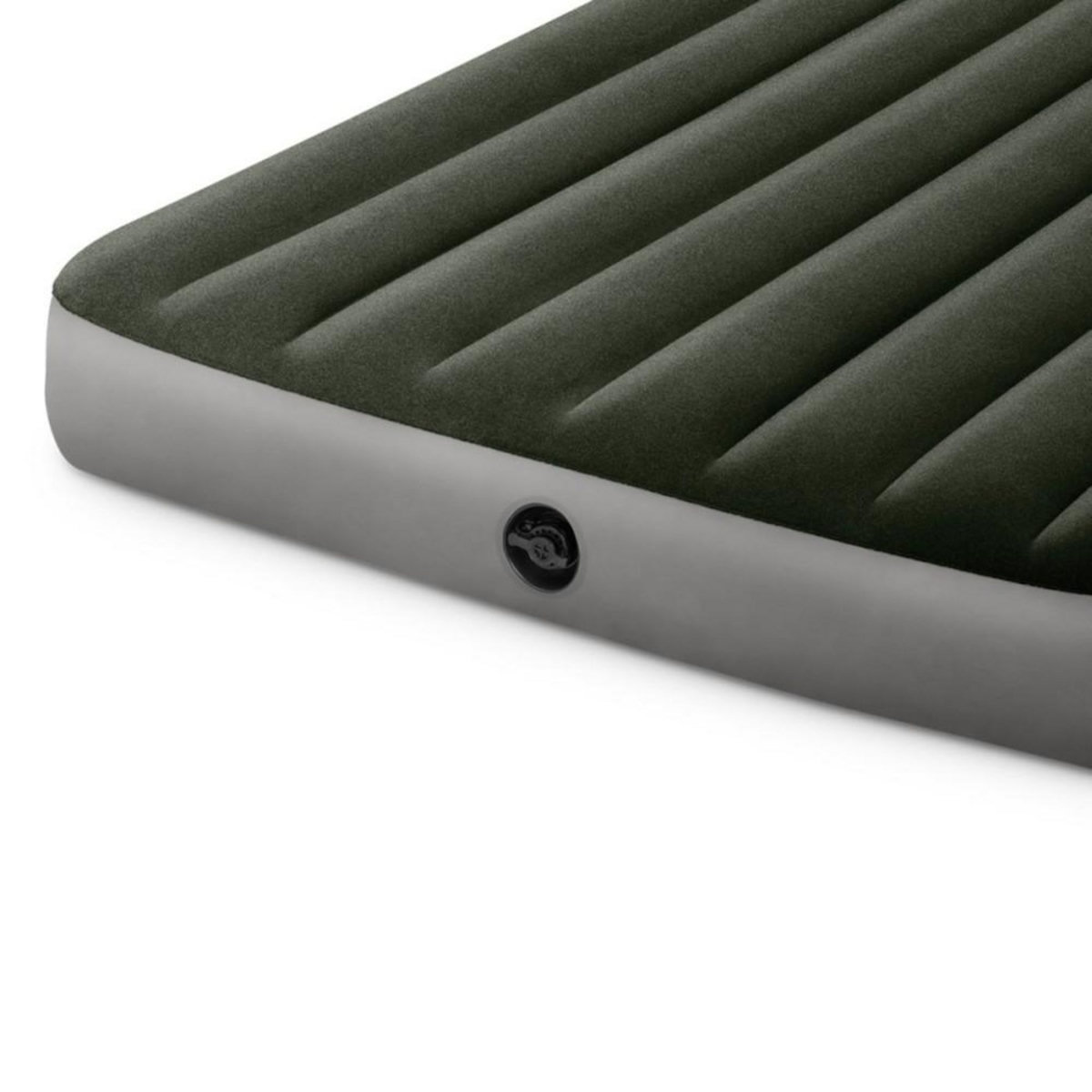 INTEX Matelas gonflable 2 places avec gonfleur intégré