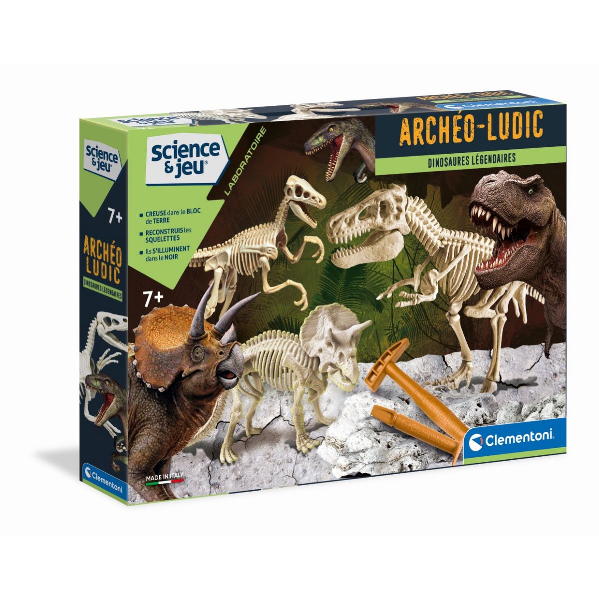CLEMENTONI Archéo Ludic Dino Légende