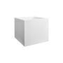 Voir la diapositive 2 : ELHO Jardinière carré en plastique 30 x 30 cm Elho Vivo Next Square blanc