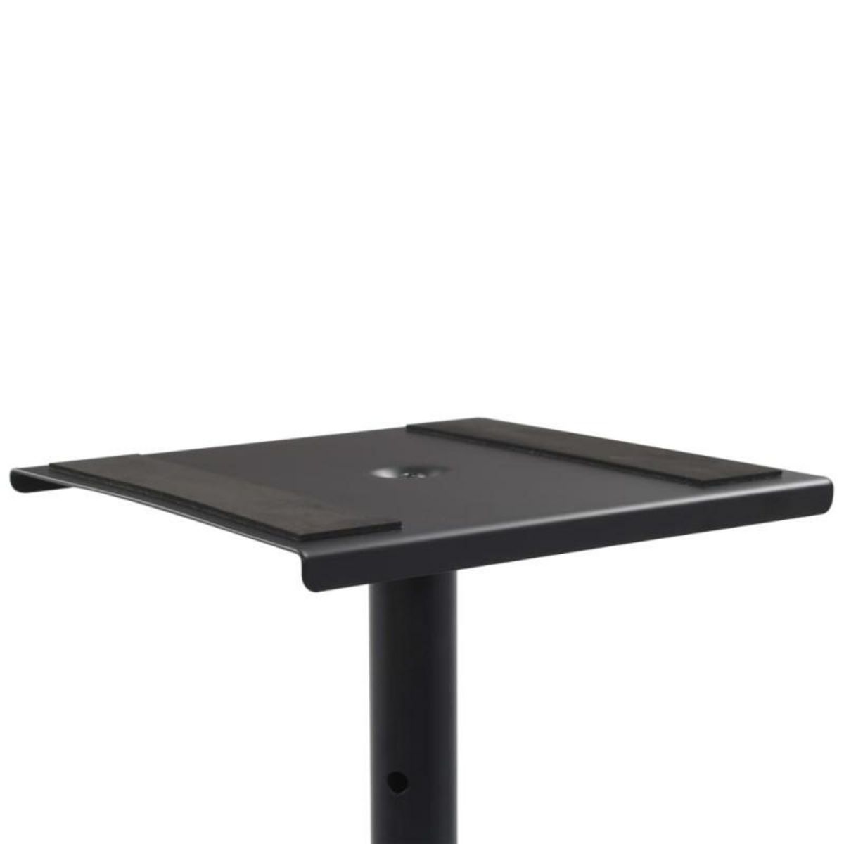 VIDAXL Supports de haut parleur de moniteur de studio 2 pcs Noir Acier