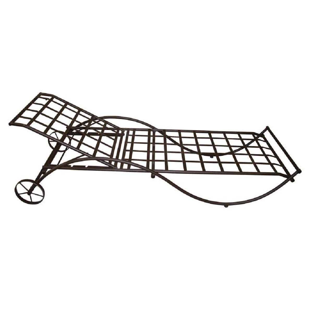 Bain de soleil empilable 190x66x70cm MOSAIQUE