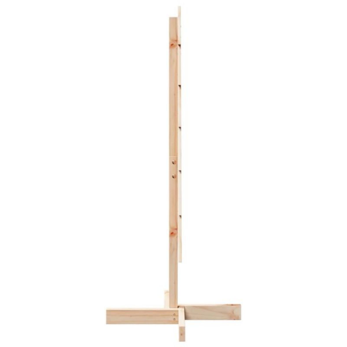 VIDAXL Arbre de Noël en bois pour décoration 110 cm bois massif