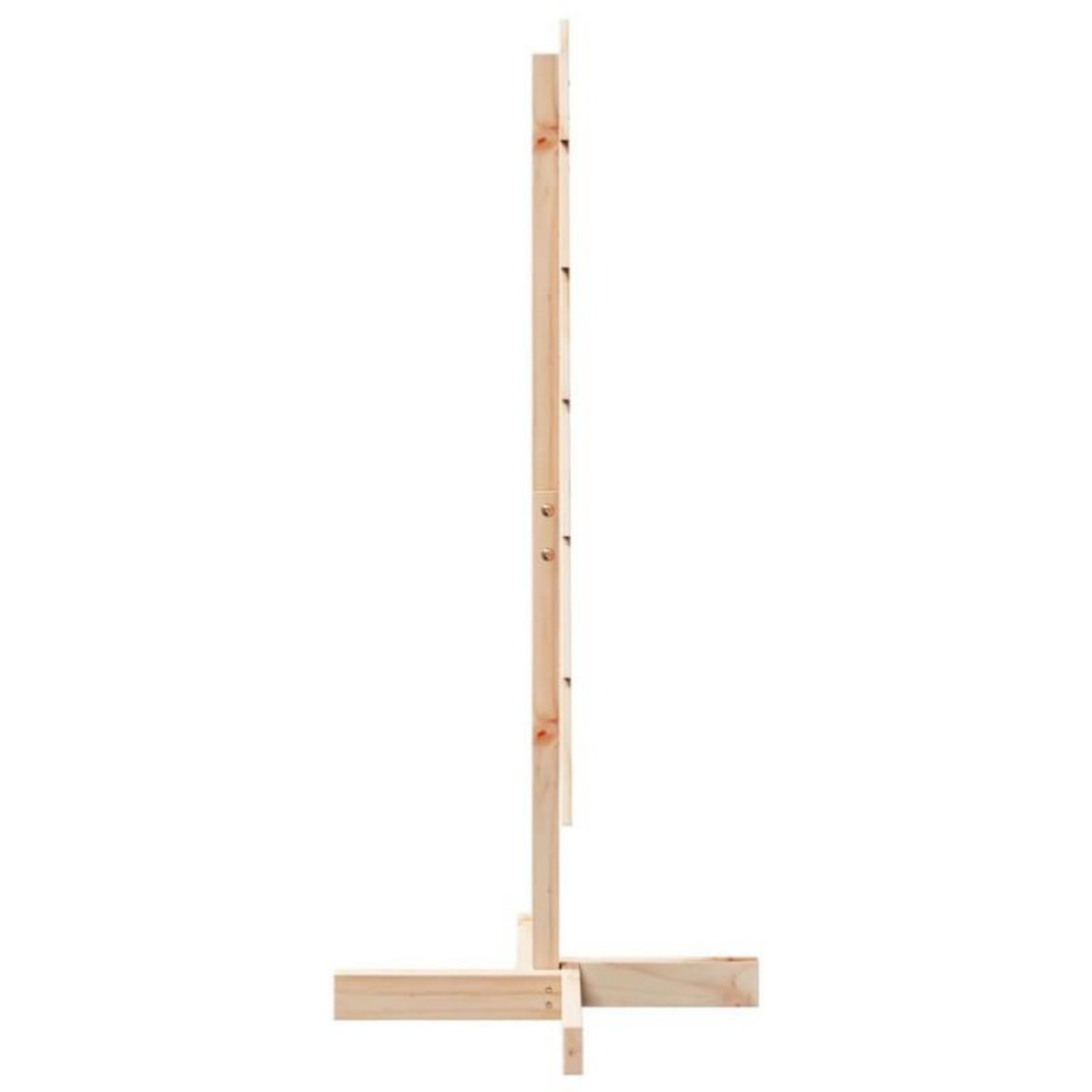 VIDAXL Arbre de Noël en bois pour décoration 110 cm bois massif