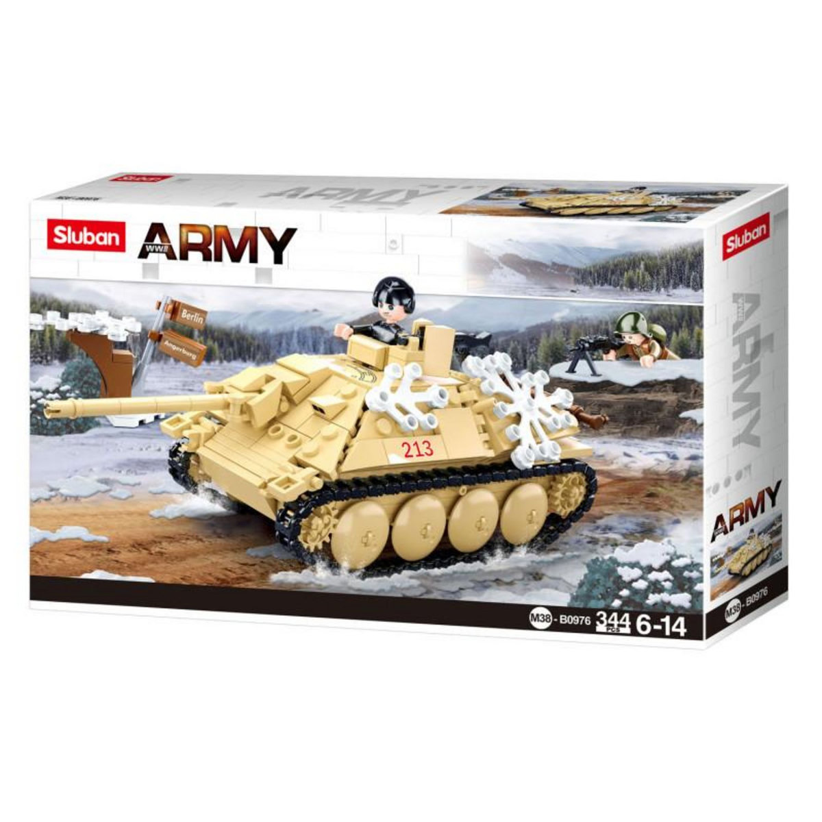 Sluban Sluban Battle of Budapest - Tank Destroyer M38-B0976