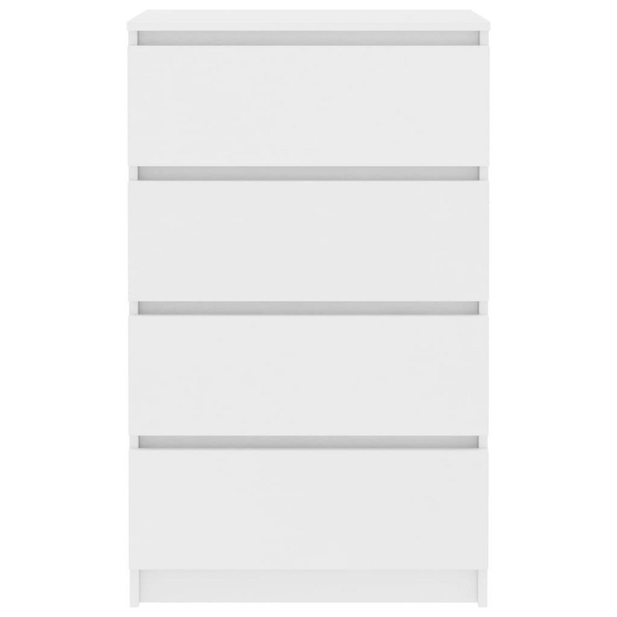 VIDAXL Buffet Blanc 60x35x98,5 cm Bois d'ingenierie