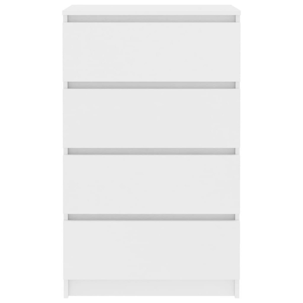 VIDAXL Buffet Blanc 60x35x98,5 cm Bois d'ingenierie