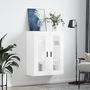 Voir la diapositive 3 : VIDAXL Armoire murale blanc 69,5x34x90 cm