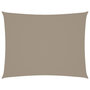 Voir la diapositive 2 : VIDAXL Voile de parasol tissu oxford rectangulaire 6x8 m taupe