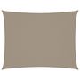 Voir la diapositive 2 : VIDAXL Voile de parasol tissu oxford rectangulaire 6x8 m taupe